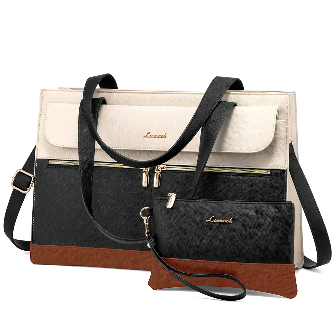 Beige-negro-marrón-15,6 pulgadas VYWB2026LK03M