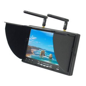5,8G FPV DVR LS5802D Monitor de 7 pulgadas Pantalla LCD 5802D Receptor dual incorporado Batería RC FPV Drone Monitor - Product Image 6