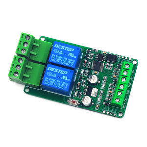 Modulo di uscita scheda relè Modbus RTU 2 canali 12V ingresso modulo di comunicazione RS485 / TTL