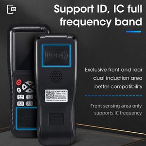 ICopy X100 RFID-Kopierer Volldecode-Funktion Neueste NFC 125kHz 13,56 MHz Duplikator Reader Writer USB Wi-Fi Englische Version