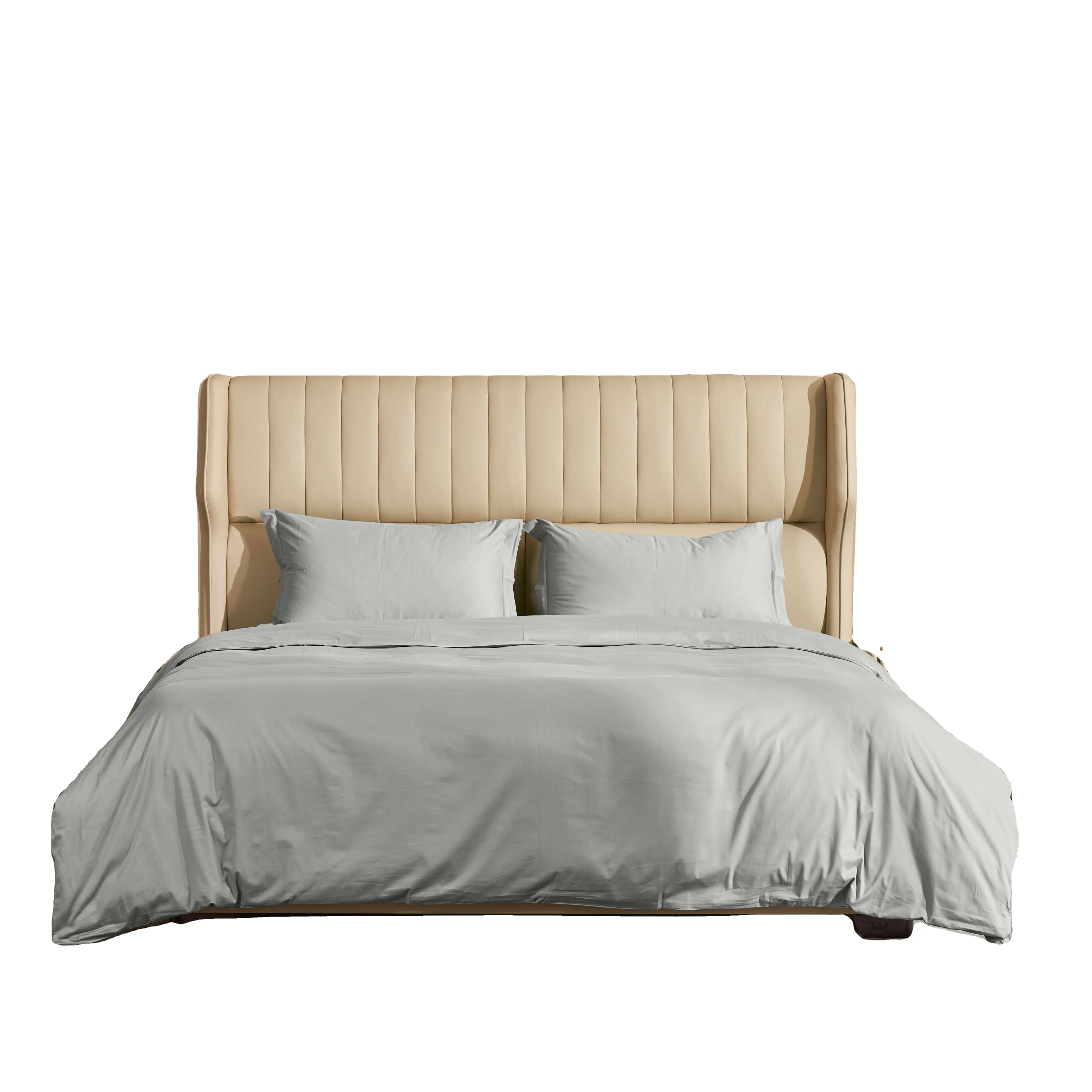 Nouveaux meubles de chambre à coucher stockage de sommeil plate-forme en bois cadre de lit King Queen Size Base d'hôtel avec tiroir