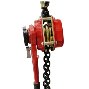 New 0.75ton 9ton Hướng dẫn sử dụng thép không gỉ ròng rọc Palăng nâng chuỗi đòn bẩy khối cho xây dựng khai thác mỏ thành phần cốt lõi bao gồm bánh - Product Image 5