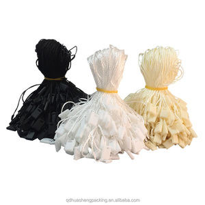 Custom Design Plastic <strong>String</strong> hang Tag <strong>Loop</strong> Quick Lock Fasteners - Product Image 1