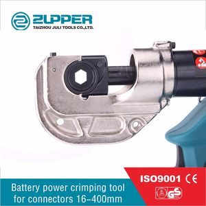 Zupper เครื่องมือย้ำสายไฟฟ้า, เครื่องมือย้ำสายไฟไฮดรอลิกใช้แบตเตอรี่สำหรับเทอร์มินัลที่ไม่มีขากรรไกร - Product Image 4