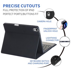 iPad第10代2023 2022 10.9英寸带键盘的触摸板键盘外壳 - Product Image 4