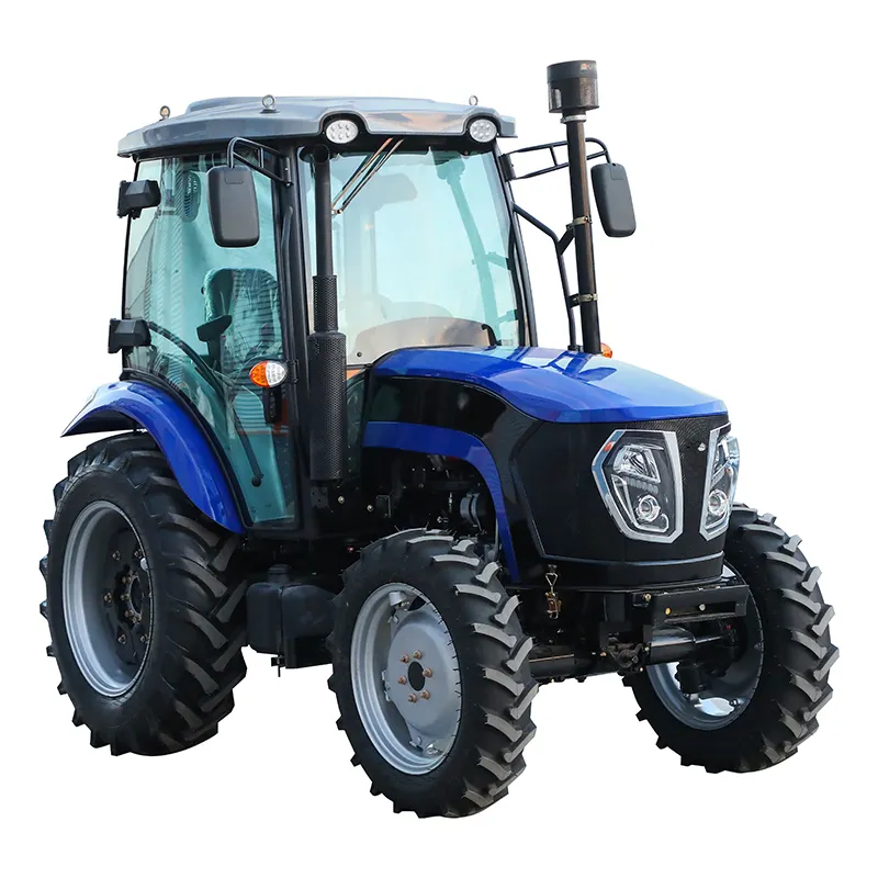 70hp 704 70-100hp 4WD 4x4 4 4 ruote motrici mini traktor agricolo agricolo che cammina nuovo trattore cinese