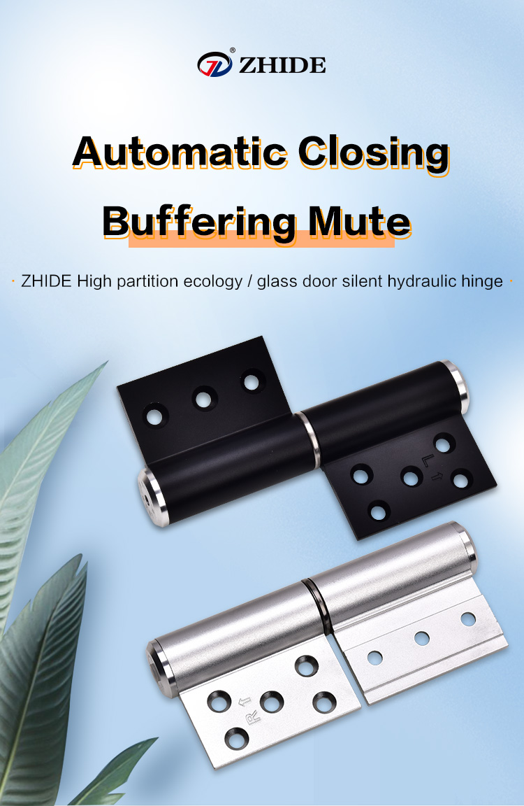 HC Series HIGH PARTITION ECO GLASS DOOR HYDRAULIC SILENT SOFT-CLOSING HINGES