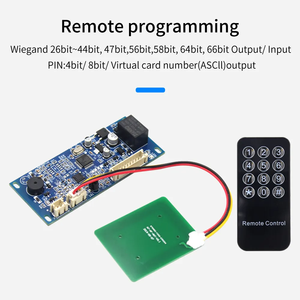 Módulo de Control DE ACCESO RFID Wiegand de 125Khz/13,56 Mhz, placa de relé PCB integrada, controlador de sistema de control de acceso - Product Image 4