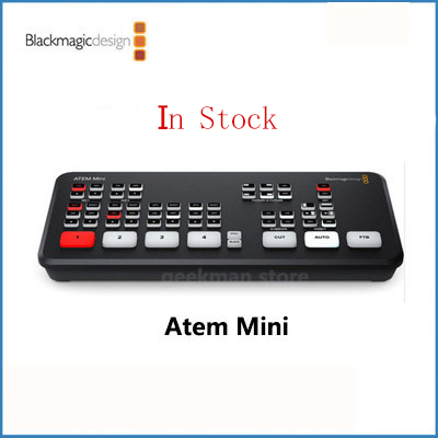 Black-ATEM Mini with 2 free HDMi cable