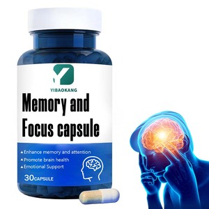 Hot Selling Memory und Focus Capsule zur Verbesserung des Gedächtnisses und der Aufmerksamkeit fördern die Brain Health Brain Support Supplement - Product Image 1