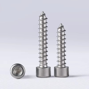 <strong>M1</strong>.<strong>7</strong> M2 M2.3 M2.5 M3 M3.5 M4 M5 M6 M8 304 A2 Stainless Steel Hexagon Socket Allen Cup Head Self-Tapping Wood <strong>Screws</strong> for Speakers - Product Image 5