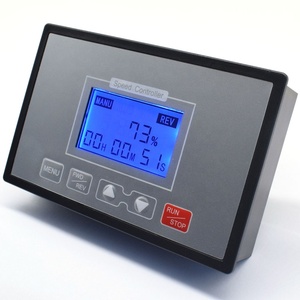 LCD Smart Digital anzeige 0 ~ 100% einstellbar 60A PWM DC Motor drehzahl regler Timing Reversible Fernbedienung 12V 24V 36V 48V