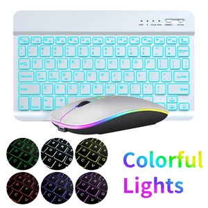 Wireless BT Rechargeable Mini Slim USB 3.0 <strong>Keyboard</strong> <strong>Mouse</strong> Combo Optical Operation New Desktop <strong>Computer</strong> Set for PC Laptop MacBook - Product Image 3