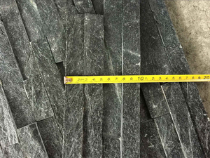 Revestimiento de pared de piedra Exterior, superficie natural, chapa de piedra