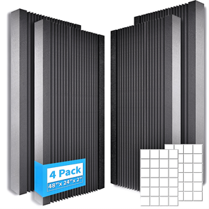 Mật độ cao chống cháy Acoustic bọt wallboard thiết kế thanh lịch cho rạp hát tại nhà Hiện Đại Văn Phòng phòng ngủ ngoài trời giảm tiếng ồn - Product Image 1