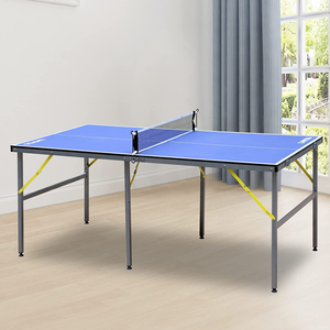 Iunnds Mini pingpong bảng có thể gập lại trong nhà bóng bàn đặt bảng trò chơi sân vườn - Product Image 2