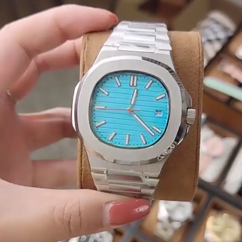 OEM ODM Stainless Steel designer Watches With Calendar Luxury Watch automatic watch Clock Custom Logo