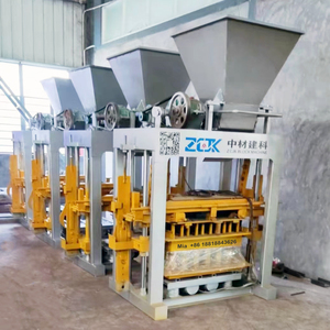 ZCJK QTJ4-40A简易半自动水泥空心砌块成型机生产线 - Product Image 3