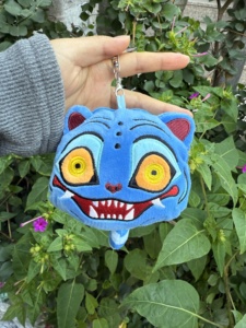 Bán buôn Kpop Quỷ Thợ Săn sang trọng hổ <span class=keywords><strong>Zero</strong></span> Wallet Keychain Ba lô mặt dây chuyền - Product Image 2