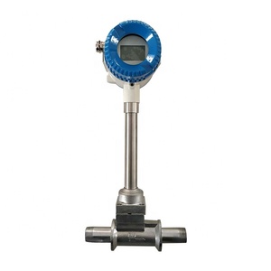 Clamp vortex Flow Mete to Measure Compressed air vortex Flow Meter with Compensation Steam Flow Meter - Product Image 1
