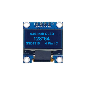 0.96 pollici 128*64 colore bianco blu giallo schermo PMOLED SSD1315 modulo LCD seriale con adattatore 4pin scheda Driver PCB - Product Image 4
