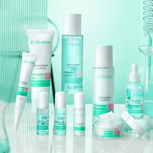 9-Piece güzellik cilt bakımı Set günlük Anti-Aging kiti Mini seyahat boyutu anti-kırışıklık nemlendirici Ganoderma Lucidum polipeptid yüz - Product Image 6