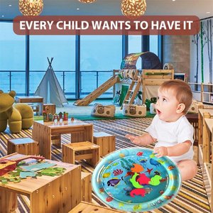 Creative Baby Water <strong>Mat</strong> PVC <strong>Inflatable</strong> Patted Pad Cushion Kids Water <strong>Play</strong> <strong>Mat</strong> for Children Early Learning Toys - Product Image 2