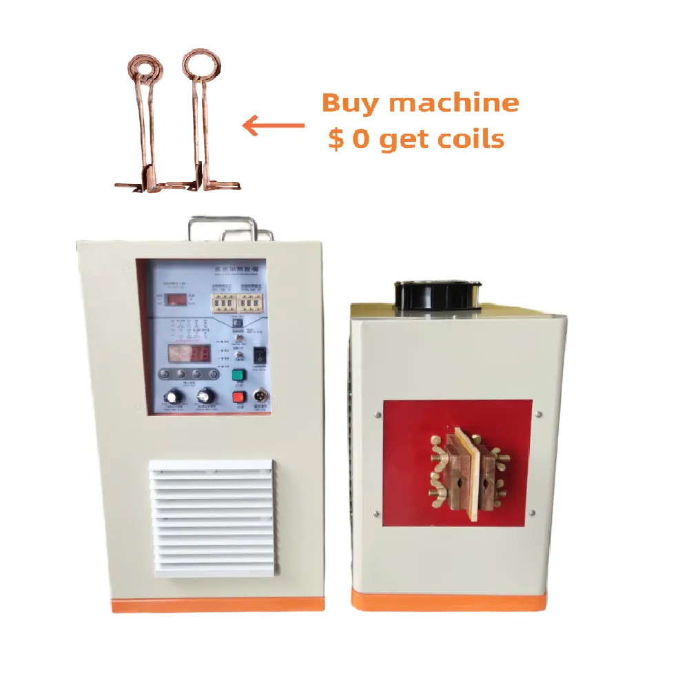 Fenghai macchinari 2024 vendita calda IGBT ad alta frequenza 100kw riscaldatore a induzione per la vendita per bulloni dadi riscaldamento forgiatura indurimento