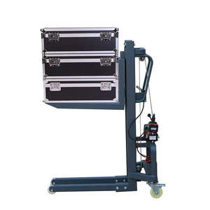 Apilador de paletas eléctrico portátil para iluminación de escenario Elevador de altavoz para camiones pequeños Carga y descarga de mercancías - Product Image 1