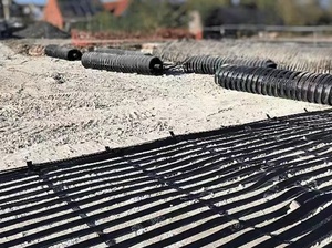 Nhà cung cấp Nhà máy độ bền kéo cao uniaxial HDPE vỏ bọc geogrid 100kn 150kn 200kn - Product Image 6