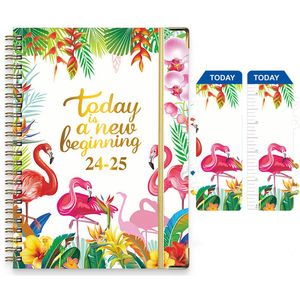 Hot Sale Custom 2024-<strong>2025</strong> A5 Daily Paper Planner Journal <strong>Notebook</strong> with 71sheets for Students - Product Image 3