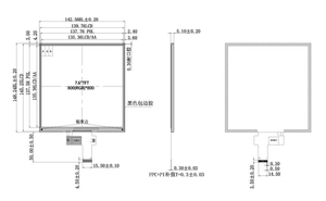 7,6 Zoll 800x800 quadratisches LCD-Display MIPI-Schnitts telle TFT-Modul mit HDM-I Treiber platine Optional für Flugs imulator Raspberry Pi