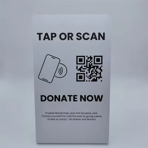 Customization Table Display <strong>QR</strong> <strong>Code</strong> Scanning Customer Review Menu RFID Stand for Business - Product Image 2
