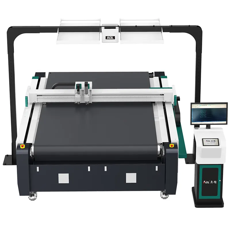 Giấy mô hình kỹ thuật số CAD chết máy cắt decal phẳng Vinyl Cutter AOL-1625