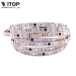 ไฟ RGB ดิจิตอล TM1914 5 เมตร/ม้วน 30/60/72 leds DC12/24v IP20/IP65/IP67 จุดตัดต่อสมาร์ท led แถบพิกเซล - Product Image 2