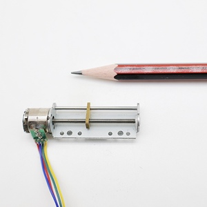 34Mm Mini Tuyến Tính Thiết Bị Truyền Động 10Mm Micro 5V 2-Giai Đoạn 4-Dây Chính Xác Động Cơ Bước Dài Tuyến Tính Vít Trượt Động Cơ Bước - Product Image 3
