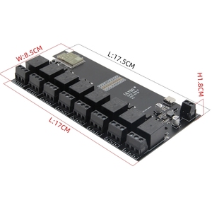 Tgo ESP32 T-Relais ESP32 DC 5V 8-Kanal-Relaismodul Isolation der IoT-Relais-Entwicklungs platine Drahtloses WIFI BT als TTGO-Modul - Product Image 4