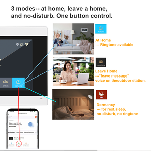 Nuevo diseño 1080P WiFi teléfonos inteligentes videoportero sistema de intercomunicación con código - Product Image 2