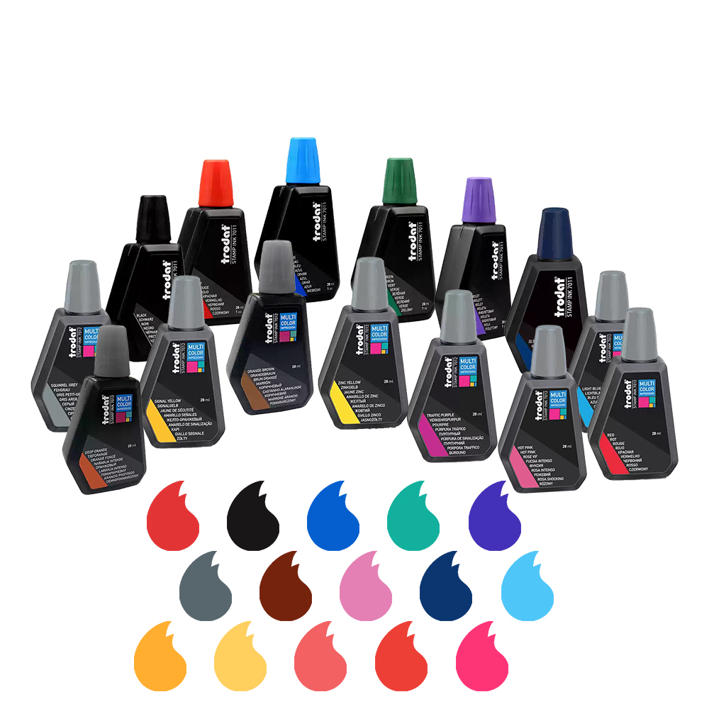 Trodat auto tinta sello de tinta