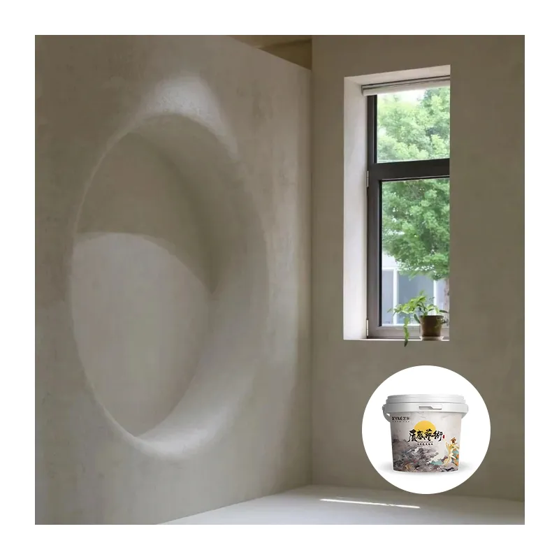 Yile 2024 Fábrica Nuevo producto ventas Limewash Pintura en polvo lavable pintura de pared interior