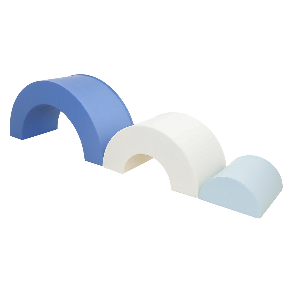 blue and white