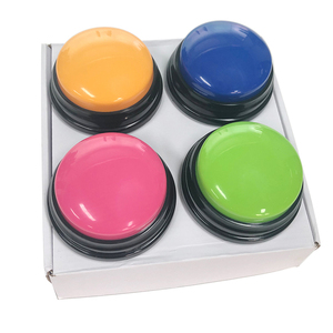 Mini botón de luz LED, sonido grabable, respuesta, zumbador, luz LED, botón parlante - Product Image 3