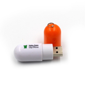 圆形设计厂家直销USB2.0 3.0银色u盘耐用存储256gb u盘3.2 - Product Image 2
