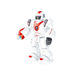 Robot BO operado por batería con música y luz, juguetes de aprendizaje, robot Educativo, juguetes para niños - Product Image 1