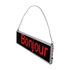 P5 Desktop LED in movimento bacheca a scorrimento digitale messaggio di pubblicità programmabile LED pannello portatile per interni schermo a LED per auto