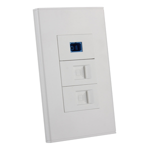 Seto Sc Fiber Optic Gigabit <strong>Computer</strong> <strong>Network</strong> Socket 2-Bit Super <strong>Class</strong> 5 <strong>Network</strong> Cat5e <strong>Network</strong> Module Socket Panel - Product Image 6