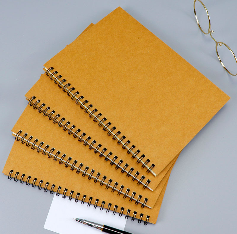 Kraft paper coil mesh inner page