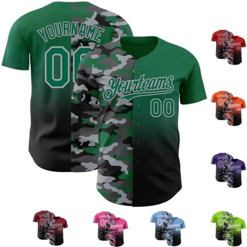Camo-kelly Green and Black