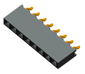 FPIC Custom PCB Board to Board Electrical Connectors 0.8mm to 2.54mm Pitch Smt 2 <strong>3</strong> 4 6 <strong>7</strong> 8 9 Pin Male Female <strong>Header</strong> - Product Image 4
