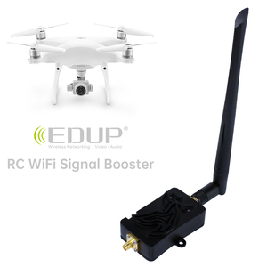 EEE 802.11b/g/n无线局域网的EDUP EP-AB007 4W WiFi信号增强器2.4Ghz Wifi信号放大器 - Product Image 1